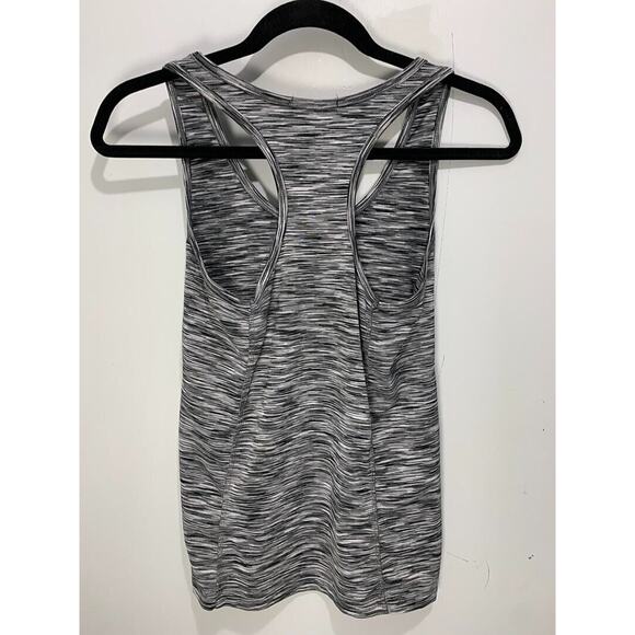 Ambiance Womens Gray & Black Racerback Tank Top Size Small Lightweight - Picture 2 of 3